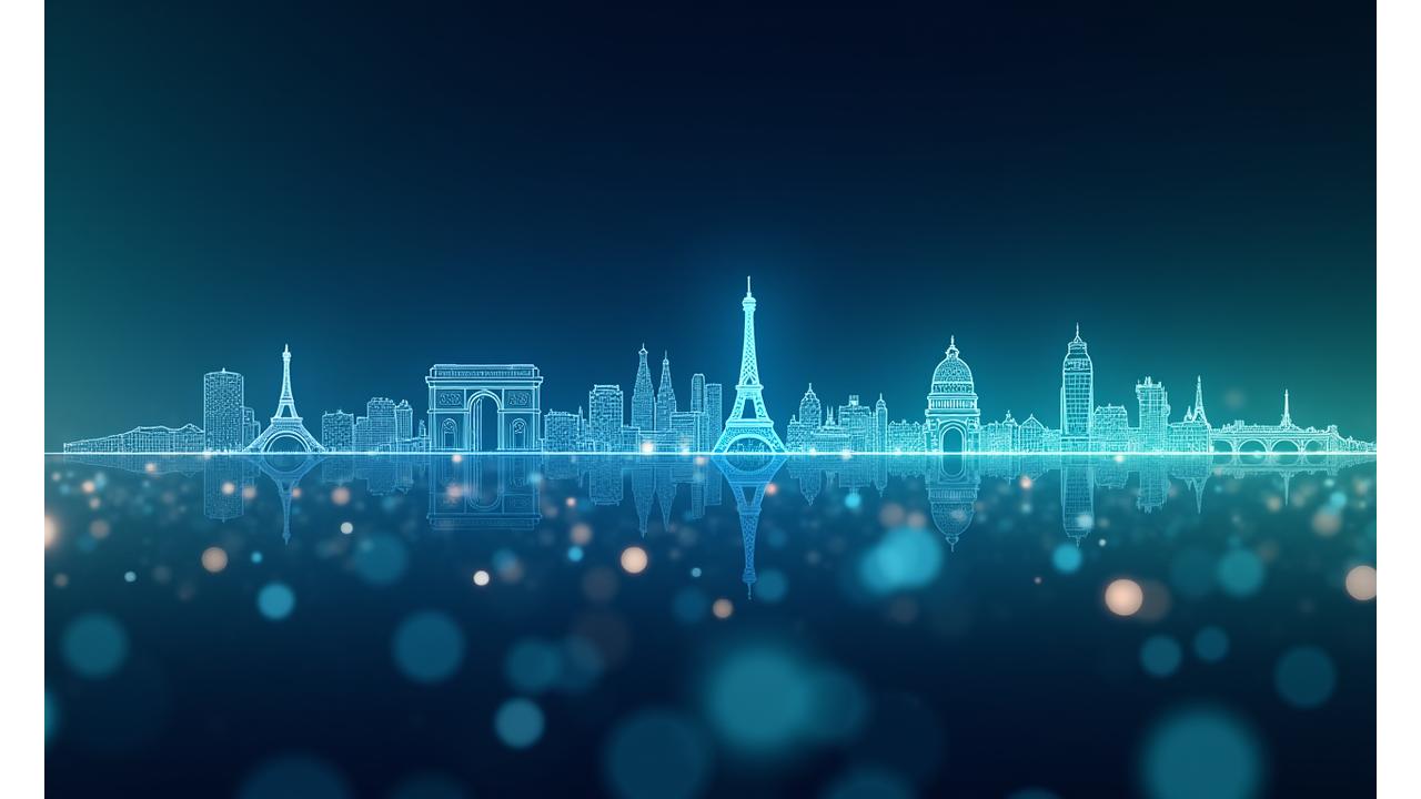 Une timeline graphique représentant les étapes clés de Vapeur Futée depuis 2018, avec des illustrations de la ville de Paris et de technologies intelligentes.